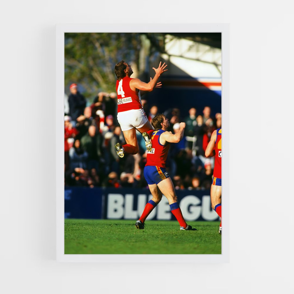 Poster Tony lockett – affiche Football australien (vue 3)